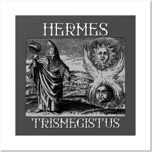 Hermes Trismegistus, As ABOVE SO BELOW, thoth, hermeticism, gnostic, occult, esoteric Posters and Art
